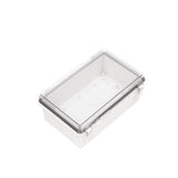 Boxco P-Series 6.69 x 10.63 x 4.33 Inches(170 x 270 x 110mm) Plastic Enclosure, IP67, IK08, PC, Transparent Cover, Molded Hinge and Latch Type - PHOTO 1
