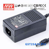 Mean Well GST25A15-P1JPower Supply 25W 15V 1.66A