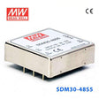 Mean Well SDM30-48S5 DC-DC Converter - 25W - 36~72V in 5V out