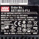 Mean Well GST18B15-P1JPower Supply 18W 15V 1.2A - PHOTO 4