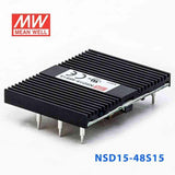 Mean Well NSD15-48S15 DC-DC Converter - 15W - 18~72V in 15V out - PHOTO 1