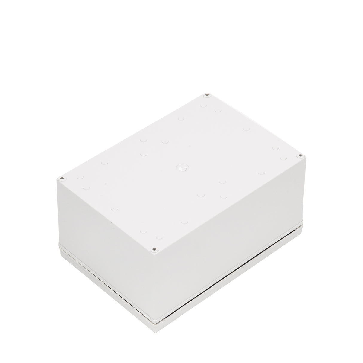 Boxco M-Series 7.09 x 10.04 x 4.92 Inches(180 x 255 x 125mm) Plastic Enclosure, IP67, IK08, PC, Grey Cover, Screw Type - PHOTO 1