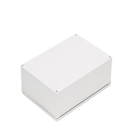 Boxco M-Series 7.09 x 10.04 x 4.92 Inches(180 x 255 x 125mm) Plastic Enclosure, IP67, IK08, ABS, Grey Cover, Screw Type - PHOTO 1