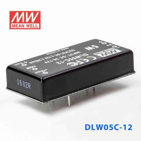 Mean Well DLW05C-12 DC-DC Converter - 5W - 36~72V in ±12V out 208mA - PHOTO 1