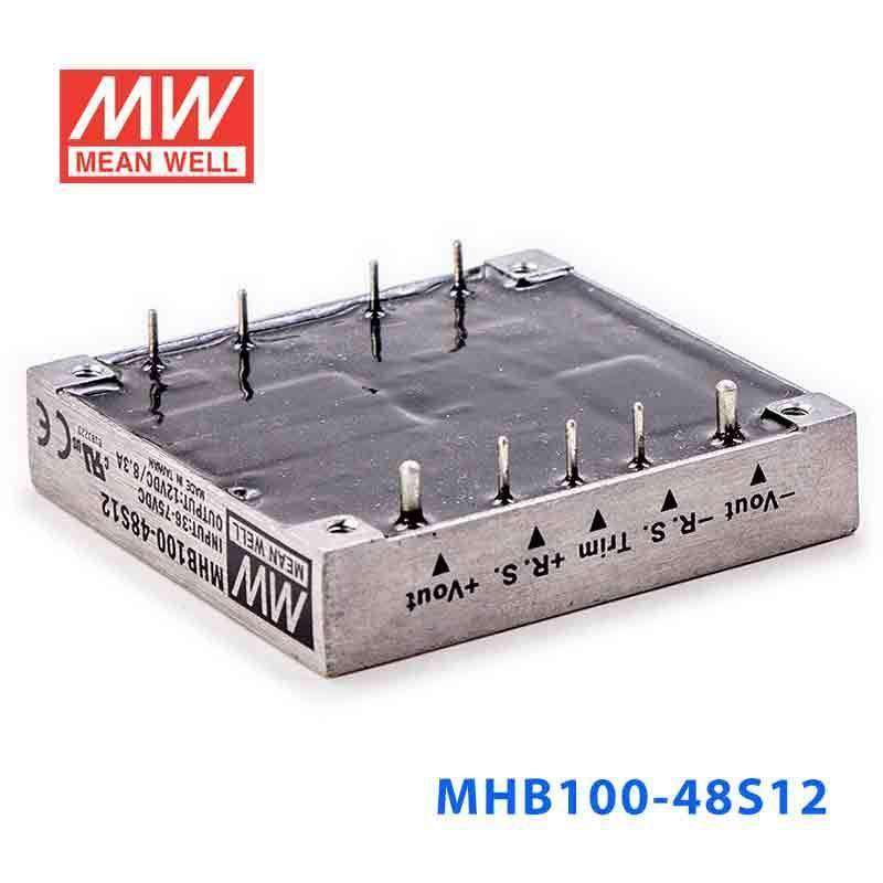 Mean Well MHB100-48S12 DC-DC Converter - 100W - 36~75V in 12V out - PHOTO 4