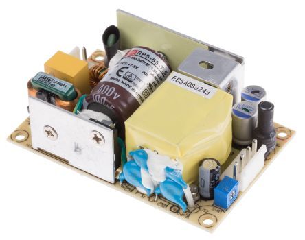 Mean Well RPS-65-7.5 Green Power Supply W 7.5V 8A - Medical Power Supply