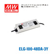 Mean Well ELG-100-48DA Power Supply 96W 48V 3-wire Input - DALI