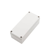 Boxco S-Series 3.94 x 9.06 x 2.76 Inches(100x230x70mm) Plastic Enclosure, IP67, IK08, PC, Grey Cover, Screw Type - PHOTO 1