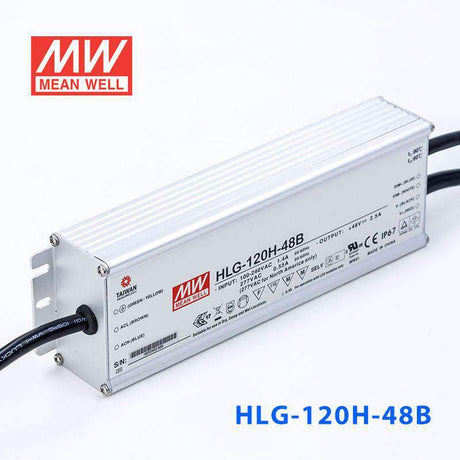 Mean Well HLG-120H-48B Power Supply 120W 48V- Dimmable 2.5A - PHOTO 1