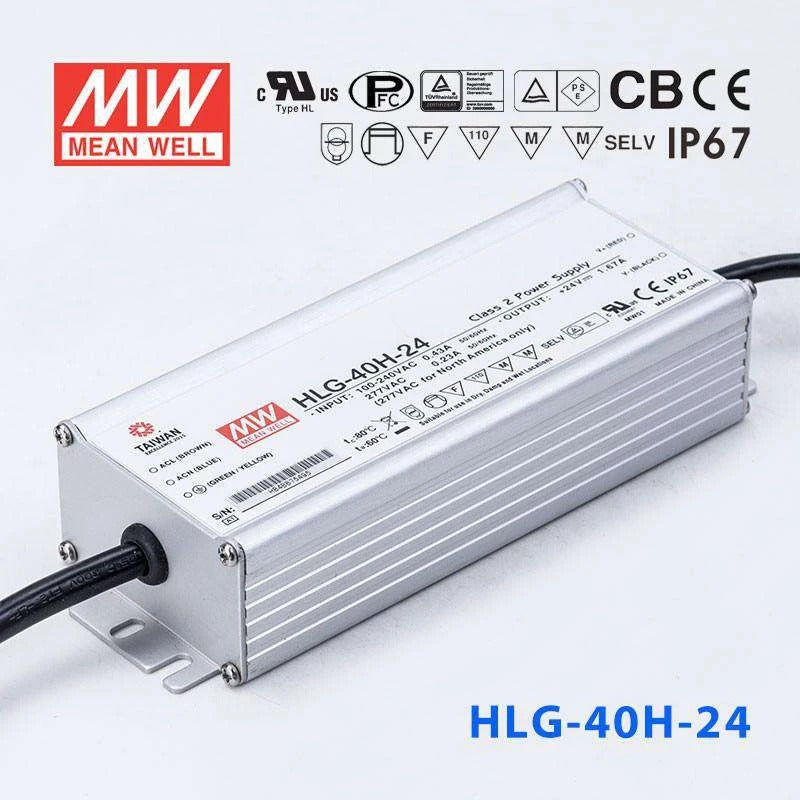 Mean Well HLG Series LED Power Supply 24V  (40~150W)