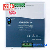 Mean Well SDR-960-24 AC-DC Industrial DIN rail power supply 24Vdc 40A - PHOTO 2