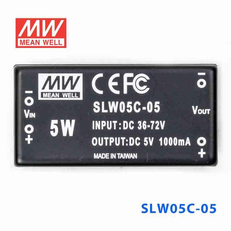 Mean Well SLW05C-05 DC-DC Converter - 5W - 36~72V in 5V out - PHOTO 2