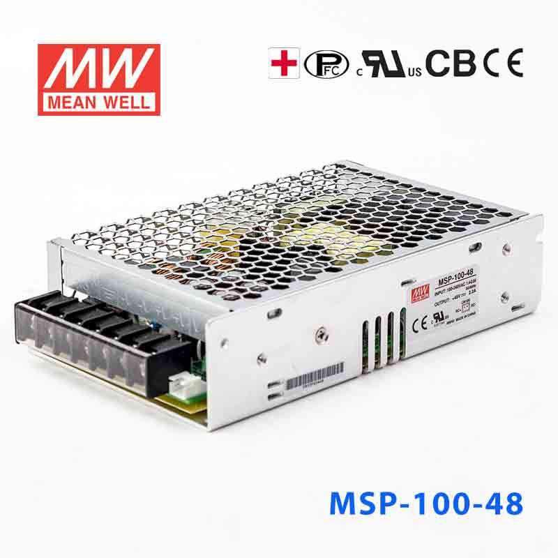 Mean Well MSP-100-48  Power Supply 105.6W 48V 2.2A