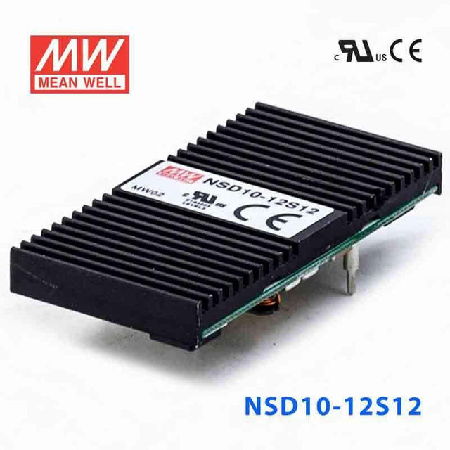 Mean Well NSD10-12S12 DC-DC Converter - 9.96W - 9.8~36V in 12V out