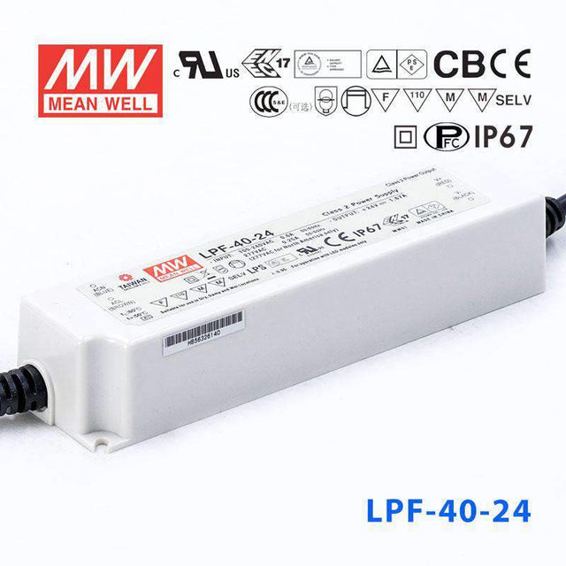 Mean Well LPF-40-24 Power Supply 40W 24V
