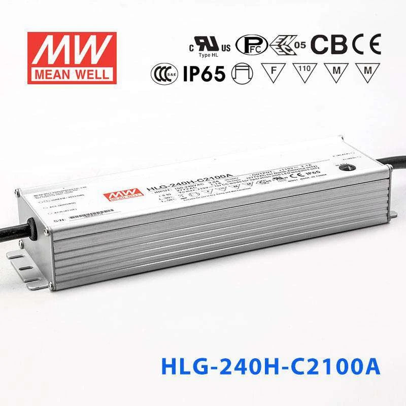 Mean Well HLG-240H-C1050A Power Supply 249.9W 1050mA - Adjustable