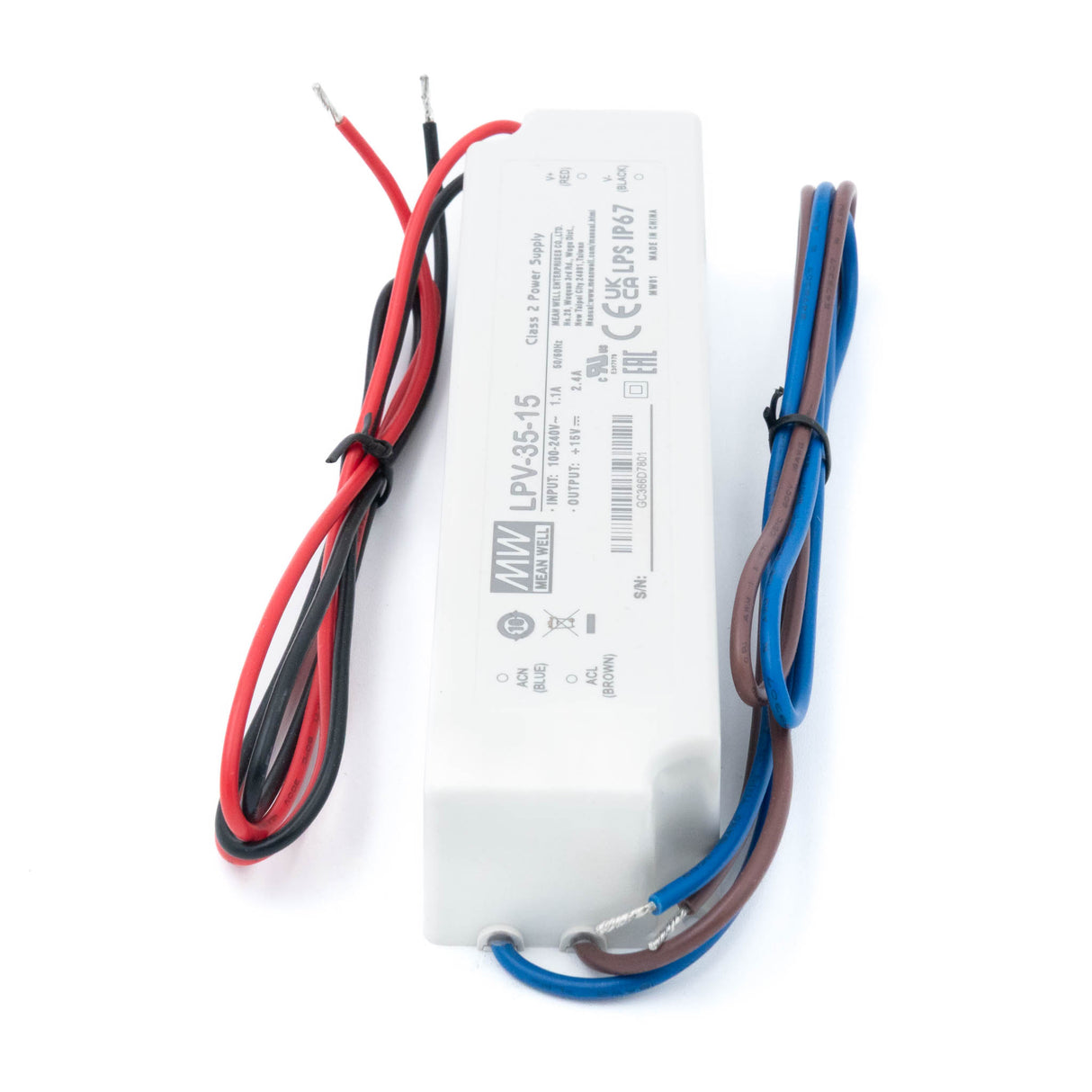 Mean Well LPV-35-15 Power Supply 35W 15V - PHOTO 3
