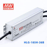 Mean Well HLG-185H-36B Power Supply 185W 36V- Dimmable 5.2A - PHOTO 1