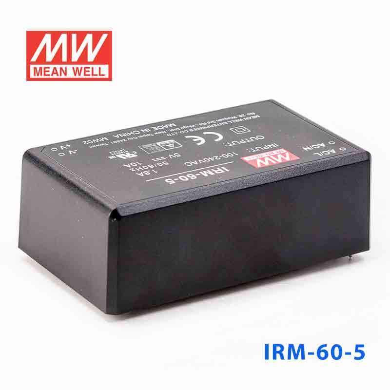 Mean Well IRM-60-5 Switching Power Supply 50W 5V 10A - Encapsulated - PHOTO 1