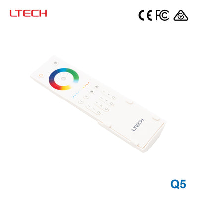Ltech Q5 Wireless RF Multi-zone Remote - RGBWW
