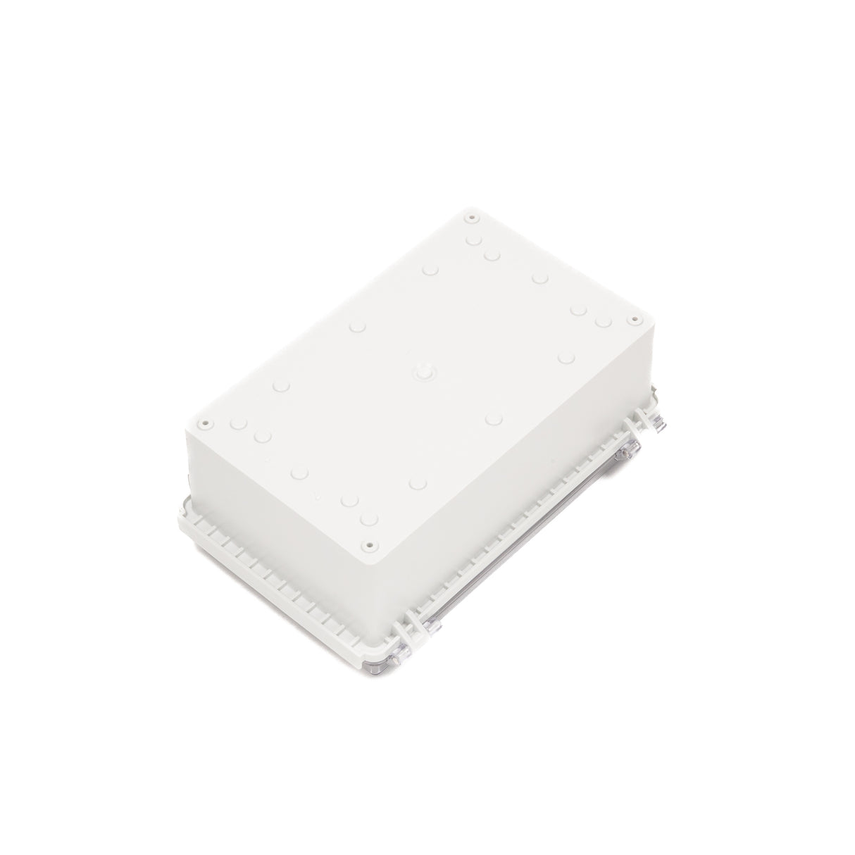 Boxco P-Series 6.69 x 10.63 x 4.33 Inches(170 x 270 x 110mm) Plastic Enclosure, IP67, IK08, PC, Transparent Cover, Molded Hinge and Latch Type - PHOTO 2