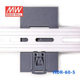 Mean Well HDR-60-5 Ultra Slim Step Shape Power Supply 60W 5V - DIN Rail - PHOTO 4