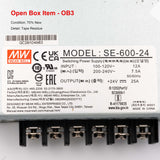 Mean Well SE-600-24 Power Supply 600W 24V - Open Box