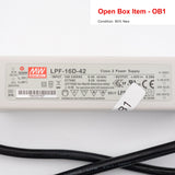 Mean Well LPF-16D-42 Power Supply 16W 42V- Dimmable-Open Box