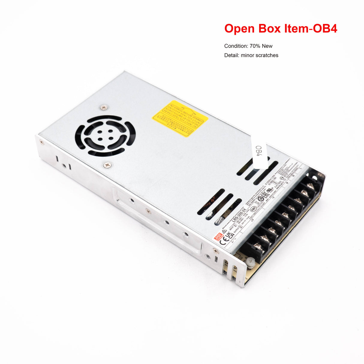 Mean Well LRS-350-24 Power Supply 350W 24V-Open Box