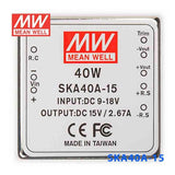 Mean Well SKA40A-15 DC-DC Converter - 35W - 9~18V in 15V out 2.67A - PHOTO 2
