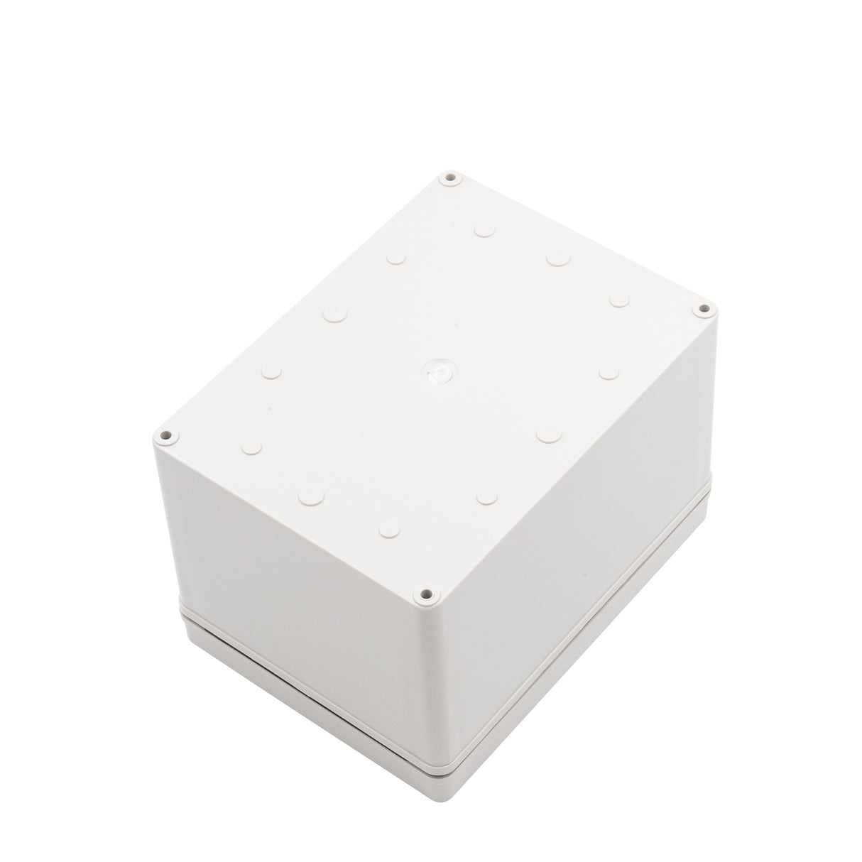 Boxco S-Series 5.91 x 7.87 x 5.12 Inches(150x200x130mm) Plastic Enclosure, IP67, IK08, PC, Grey Cover, Screw Type - PHOTO 2