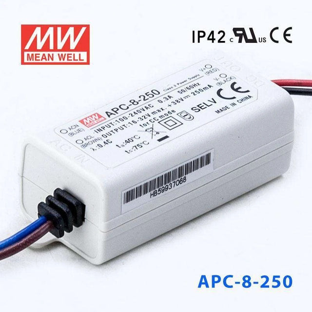 Mean Well APC-8-250 Power Supply 8W 250mA