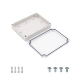 Boxco M-Series 5.12 x 7.09 x 1.38 Inches(130 x 180 x 35mm) Plastic Enclosure, IP67, IK08, ABS, Transparent Cover, Screw Type - PHOTO 3