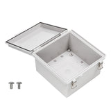 Boxco P-Series 8.27 x 8.27 x 5.12 Inches(210 x 210 x 130mm) Plastic Enclosure, IP67, IK08, ABS, Grey Cover, Molded Hinge and Latch Type - PHOTO 3