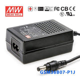 Mean Well GSM36B07-P1J Power Supply 32.4W 7.5V 4.32A
