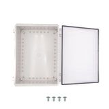 Boxco P-Series 11.02 x 14.96 x 5.12 Inches(280 x 380 x 130mm) Plastic Enclosure, IP67, IK08, PC, Transparent Cover, Molded Hinge and Latch Type - PHOTO 2