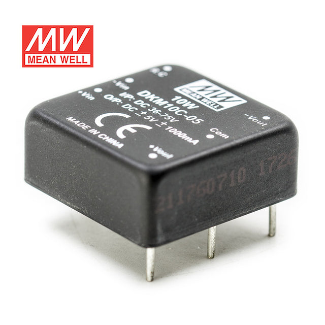 Mean Well DKM10C-05 DC-DC Converter - 10W - 36~75V in ±5V out