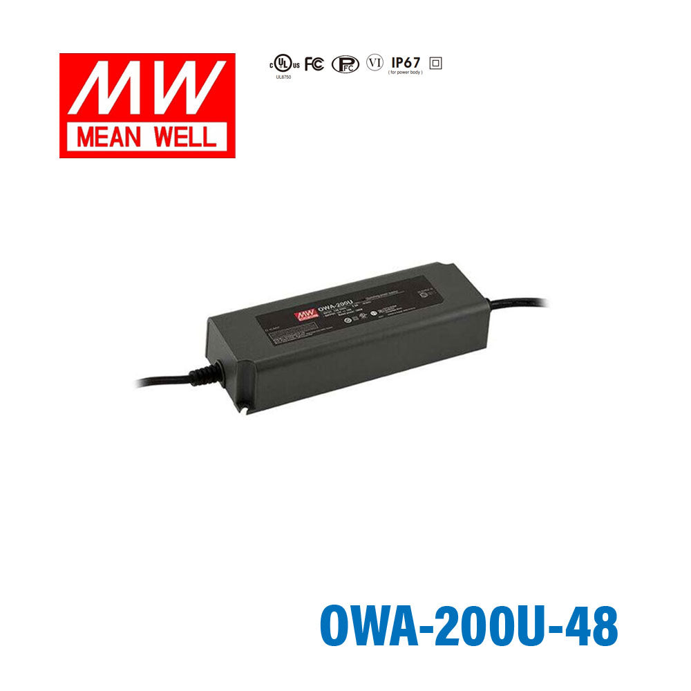 Mean Well OWA-200U-48 Power Supply Moistureproof 200W 48V