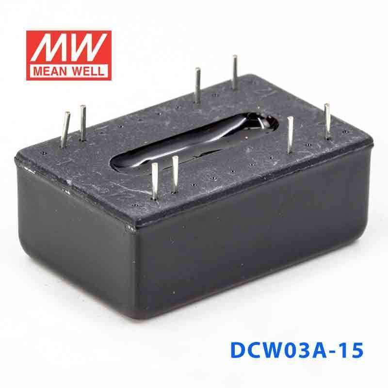 Mean Well DCW03A-15 DC-DC Converter - 3W - 9~18V in ±15V out - PHOTO 4