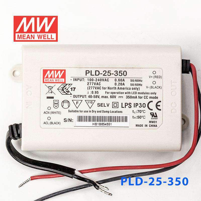 Mean Well PLD-25-350 Power Supply 25W 350mA - PHOTO 2