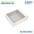 Boxco BC-AGD-354513 Dual Door Enclosure 17.72 x 13.78 x 5.12 Inches(450 x 350 x 130mm) ABS Plastic