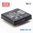 Mean Well DKE15A-24 DC-DC Converter - 15W - 9~18V in ±24V out