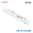 Ltech LM-75-12-G1M2 75W 24VDC CV DMX LED Driver - DMX dimmable