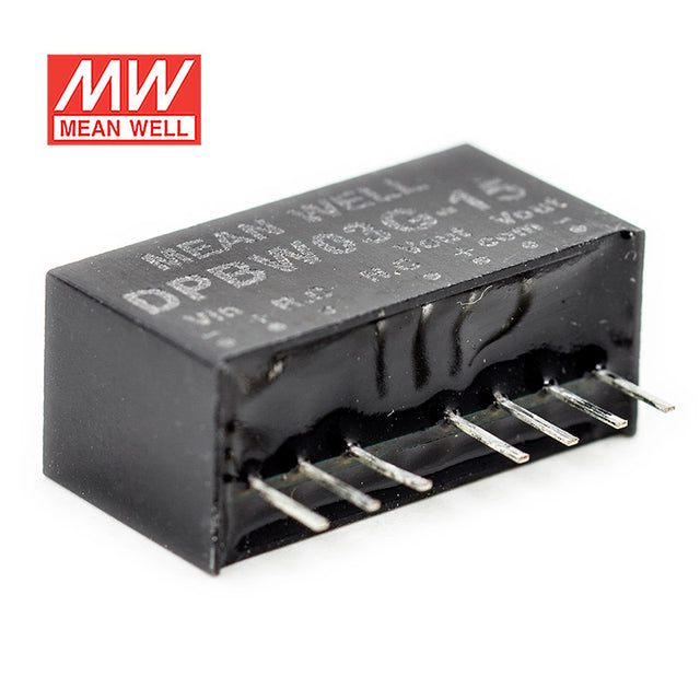 Mean Well DPBW03G-15 DC-DC Converter - 3W - 18~75V in ±15V out