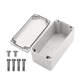Boxco S-Series 3.15 x 6.3 x 3.35 Inches(80x160x85mm) Plastic Enclosure, IP67, IK08, ABS, Grey Cover, Screw Type - PHOTO 3