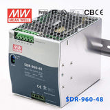 Mean Well SDR-960-48 Single Output Industrial Power Supply 960W 48V - DIN Rail