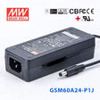 Mean Well GSM60A24-P1J Power Supply 60W 24V