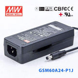Mean Well GSM60A24-P1J Power Supply 60W 24V