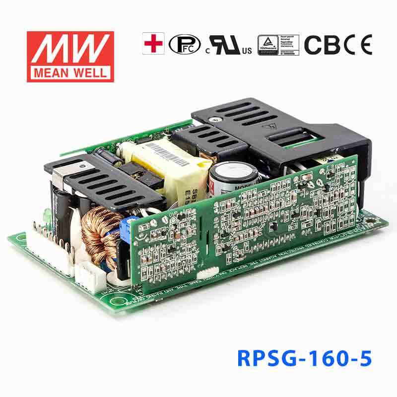 Mean Well RPSG-160-5 Green Power Supply W 5V 20A - Medical Power Supply