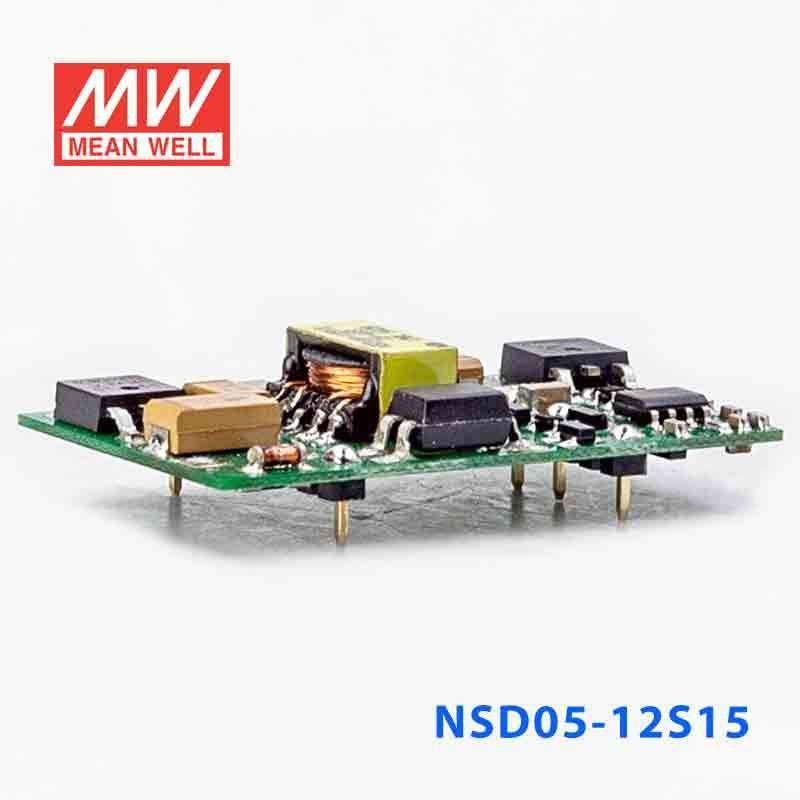 Mean Well NSD05-12S15 DC-DC Converter - 4.95W - 9.2~36V in 15V out - PHOTO 3